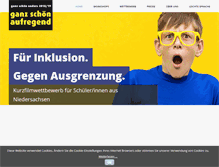 Tablet Screenshot of ganz-schoen-anders.org